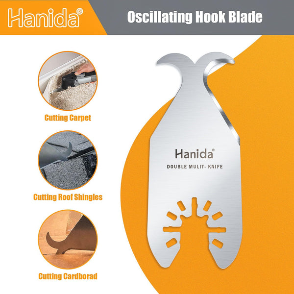 Hanida 3 Pcs Oscillating Saw Blades